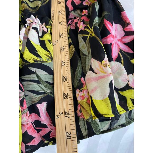 NICOLE MILLER Floral Mini Halter Dress - Picture 6 of 7